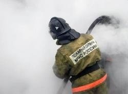 Спасатели МЧС России ликвидировали пожар в частном дачном доме в Ижморском МО