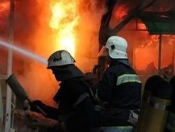 Спасатели МЧС России ликвидировали пожар в частном жилом доме в Ижморском МО